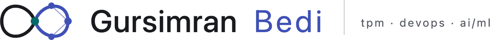 Gursimran Bedi — TPM, DevOps and AI/ML